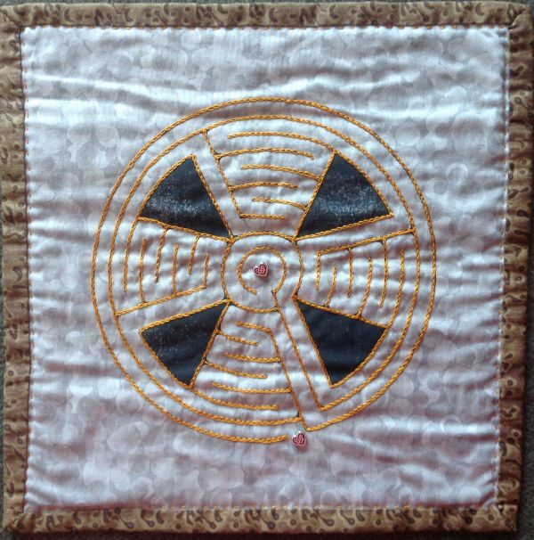 Celtic Cross Finger Labyrinth by annie henry