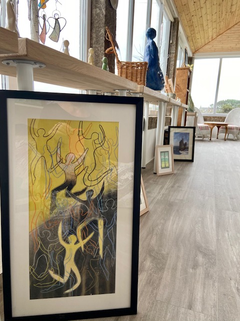 artwork on display in Tremorran and The Angel Gallery in Cornwall